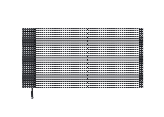 P15.6 SMD3535 LED Mesh Screen Curtain 7800cd/sqm Outdoor LED Video Wall